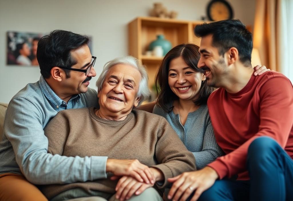 O papel da família no cuidado geriátrico humanizado
